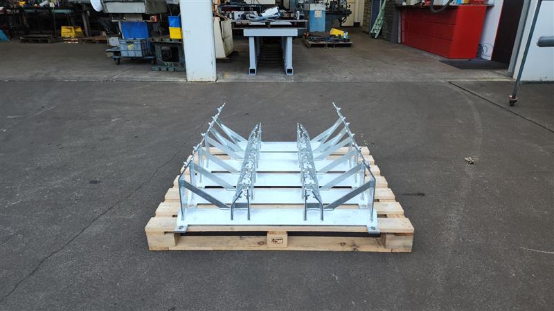 Galvanised frames ready for delivery
